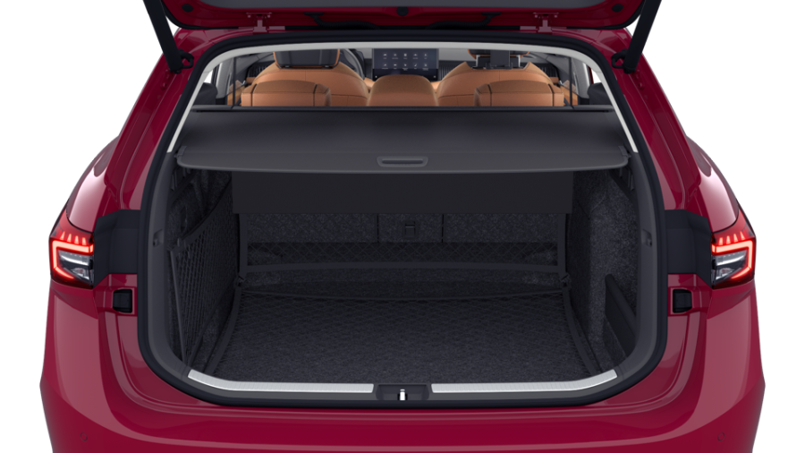 Škoda Superb, 2,0 TDI 142 kW 7-stup. automat. 4x4, barva červená