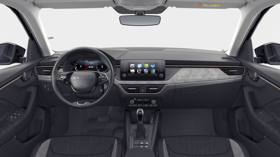 Škoda Scala, 1,5 TSI 110 kW 7° automatická DSG, barva černá