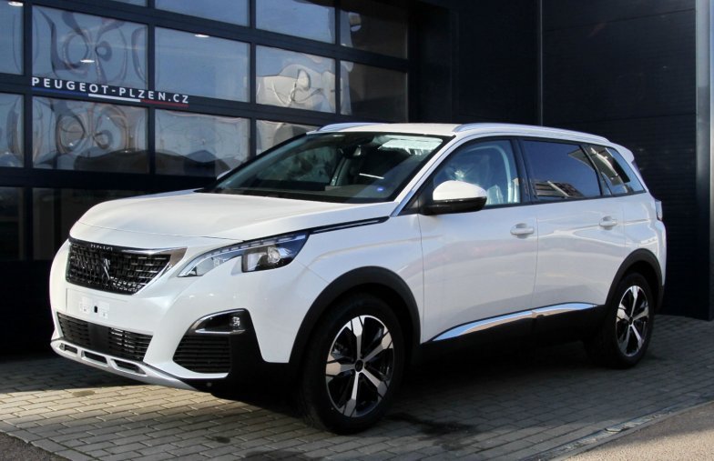 Peugeot 5008, Allure 1.5 BlueHDI 130, barva bílá