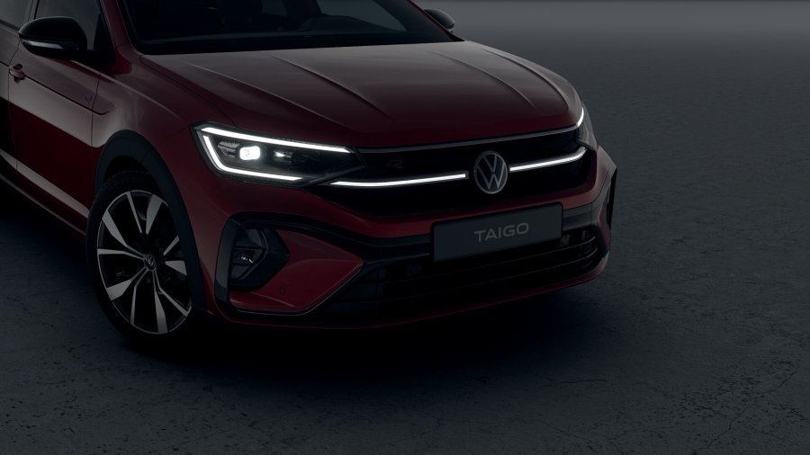 Volkswagen Taigo, Taigo R-Line People 1,5 TSI EVO2 7DSG, barva červená