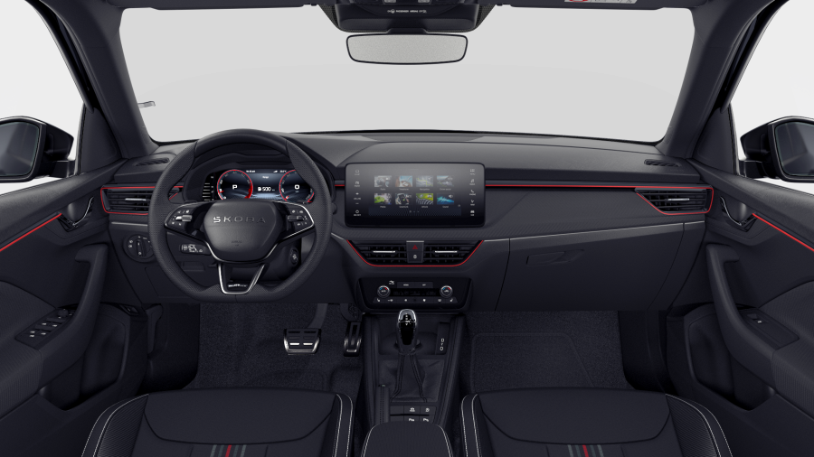 Škoda Kamiq, 1,5 TSI 110 kW 7° automatická DSG, barva černá