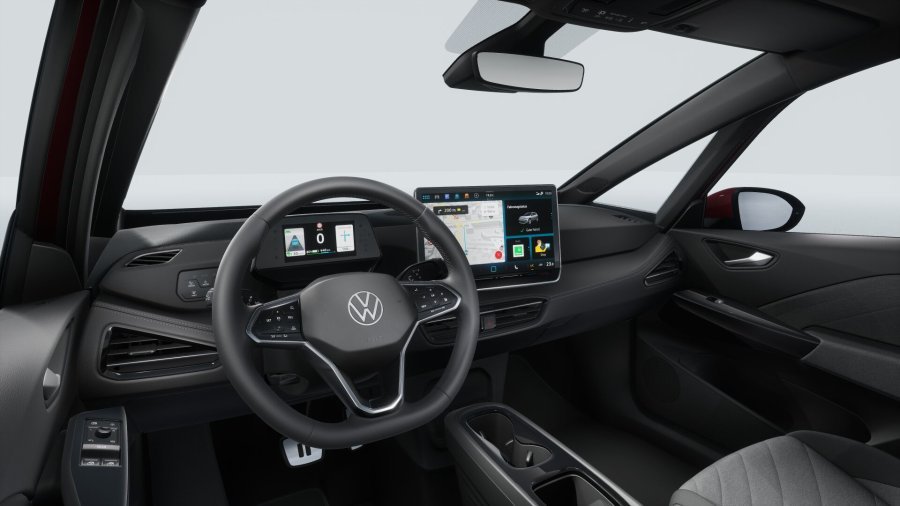 Volkswagen ID.3, ID.3 Pro S People (5 míst),150 kW,77 kWh, barva červená