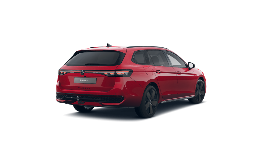 Volkswagen Passat, Passat R-Line 2,0 TDI 110 kW, barva červená
