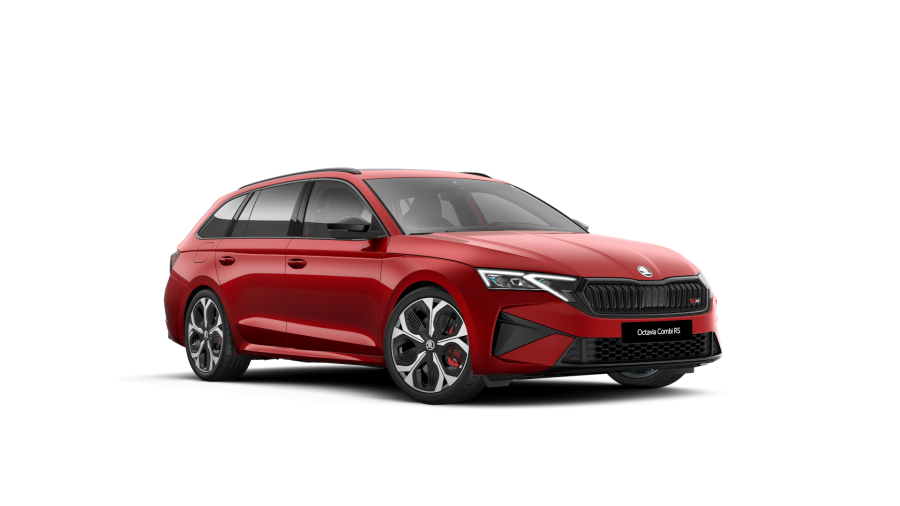 Škoda Octavia, 2,0 TSI 195 kW 7° automatická DSG, barva červená