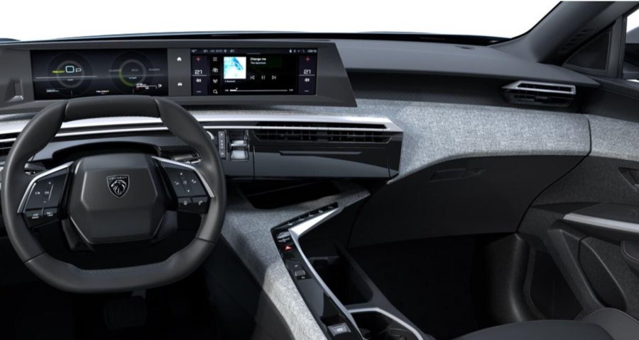 Peugeot 3008, Peugeot 3008 ALLURE Hybrid 145 e-DCS6, barva modrá