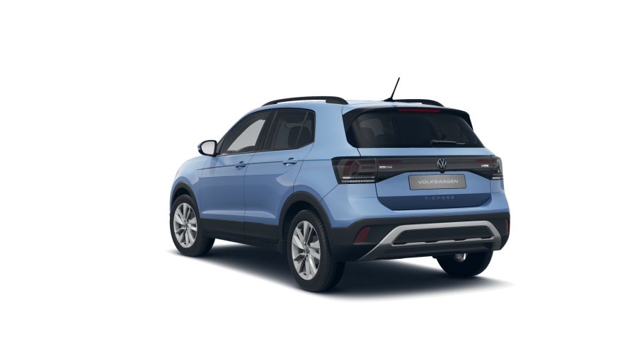 Volkswagen T-Cross, T-Cross People 1.0 TSI 85 kW 6G, barva modrá