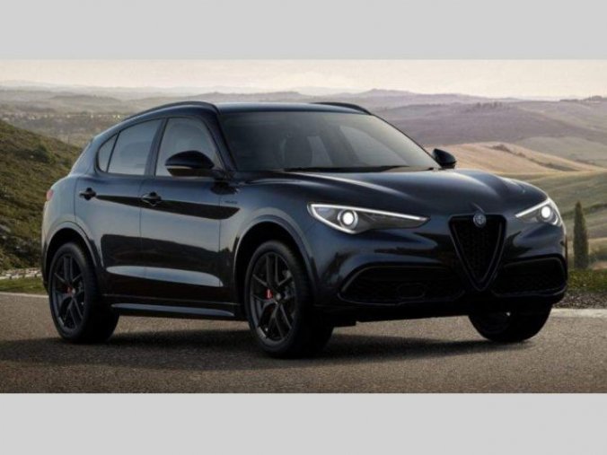 Alfa Romeo Stelvio, 2.0 Turbo 280k Q4 VELOCE, barva černá