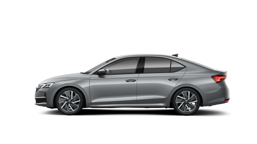 Škoda Octavia, 1,5 TSI m-HEV 110 kW 7° automatická DSG, barva stříbrná