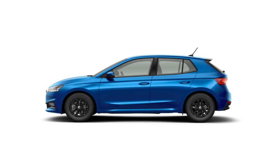 Škoda Fabia, 1,0 TSI 85 kW 7° automatická DSG, barva modrá