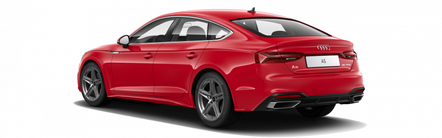 Audi A5, A5 Sportback 35 TFSI 110 kW, barva červená