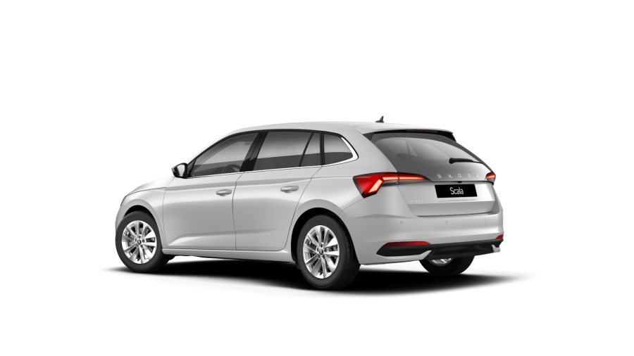 Škoda Scala, 1,0 TSI 85 kW 7° automatická DSG, barva bílá