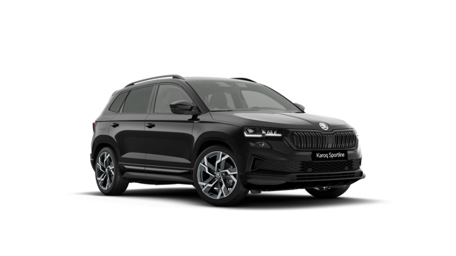 Škoda Karoq, 1,5 TSI 110 kW 7° automatická DSG, barva černá