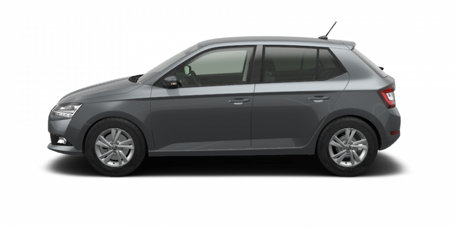 Škoda Fabia, 1,0 TSI 70 kW 5-stup. mech., barva šedá