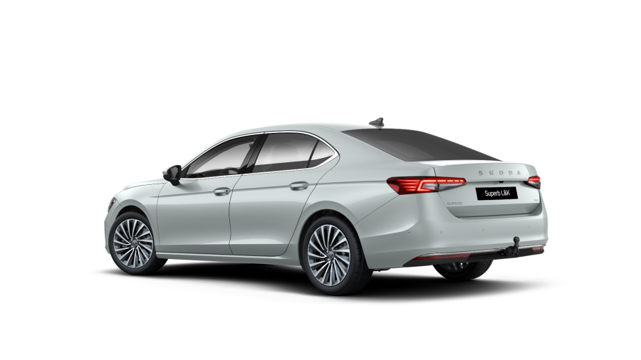 Škoda Superb, 2,0 TDI 142 kW 7° automatická DSG 4x4, barva stříbrná