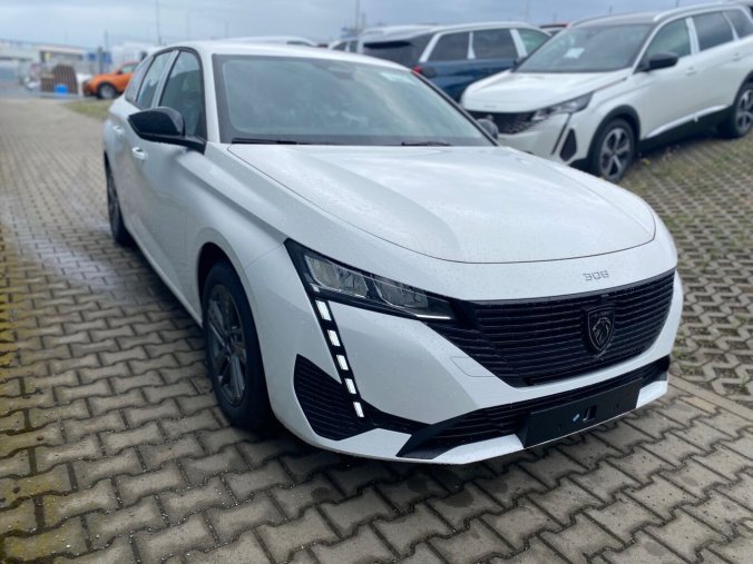 Peugeot 308, Peugeot 308 SW ACTIVE BlueHDi 130 EAT8 - 9058, barva bílá
