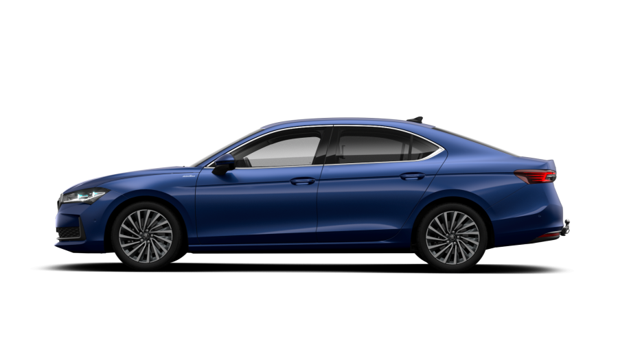 Škoda Superb, 2,0 TDI 142 kW 7-stup. automat. 4x4, barva modrá