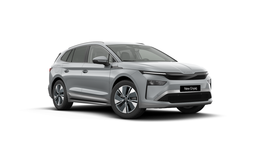 Škoda Enyaq iV, 63 kWh 150 kW 1° automatická, barva stříbrná