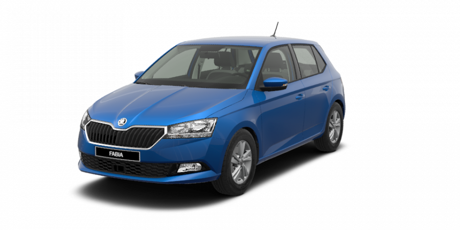 Škoda Fabia, 1,0 TSI 81 kW 6-stup. mech., barva modrá