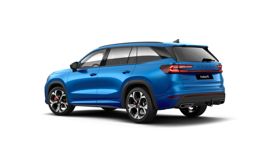 Škoda Kodiaq, 2,0 TSI 195 kW 7° automatická DSG 4x4, barva modrá