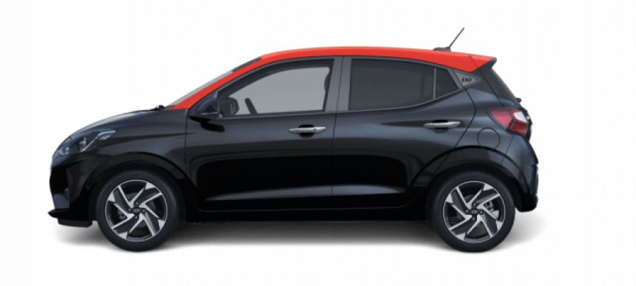Hyundai i10, 1,2i 62 kW (95 NAT) 5 st. man, barva černá