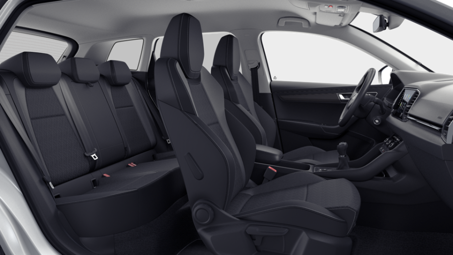 Škoda Karoq, 1,5 TSI 110 kW 6° manuální, barva bílá