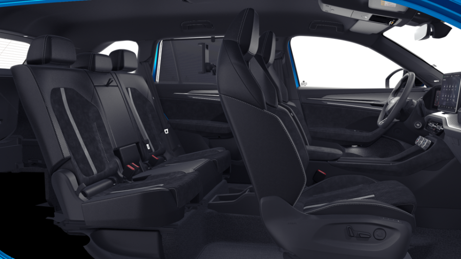 Škoda Kodiaq, 2,0 TDI 142 kW 7° automatická DSG 4x4, barva modrá