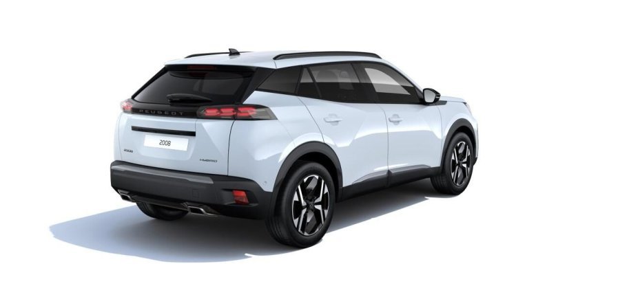 Peugeot 2008, Peugeot 2008 ALLURE Hybrid 145 e-DCS6, barva bílá