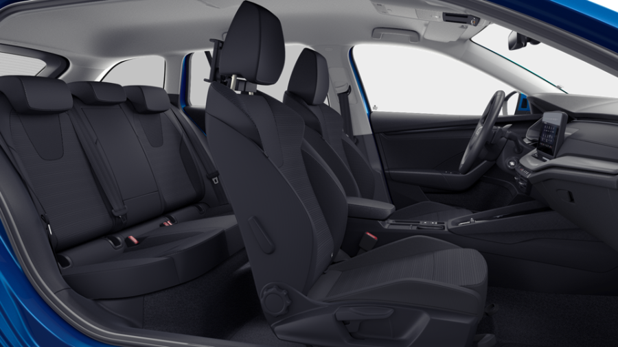Škoda Octavia, 1,5 TSI Hybrid 110 kW 7° automatická DSG, barva modrá