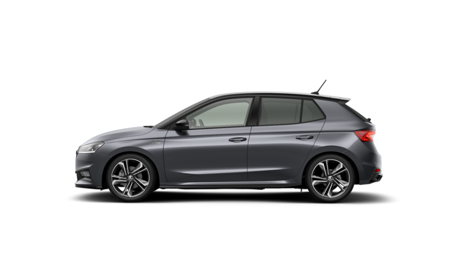 Škoda Fabia, 1,0 TSI 85 kW 7° automatická DSG, barva šedá