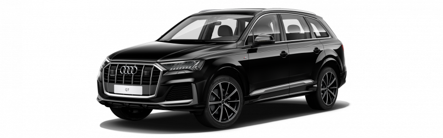 Audi Q7, Q7 S line 50 TDI quattro, barva černá