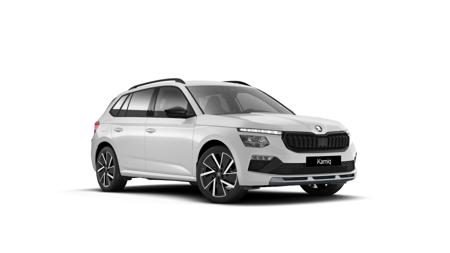 Škoda Kamiq, 1,5 TSI 110 kW 7-stup. automat., barva bílá