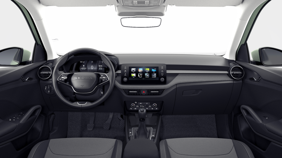 Škoda Fabia, 1,0 MPI 59 kW 5° manuální, barva zelená