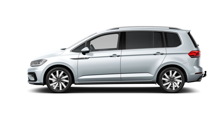 Volkswagen Touran, Touran HL R-Line 2,0 TDI 7DSG EVO, barva stříbrná