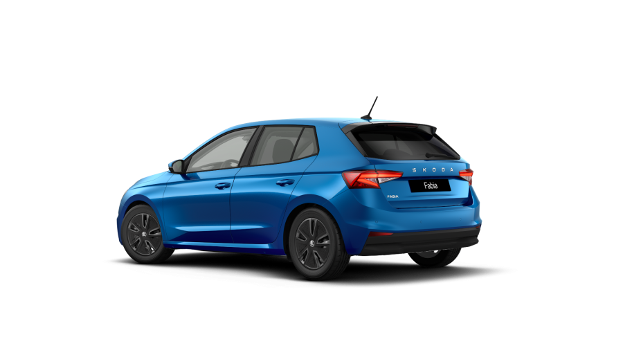 Škoda Fabia, 1,0 TSI 85 kW 7-stup. automat., barva modrá