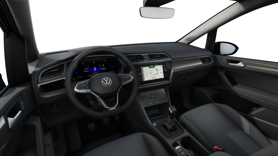 Volkswagen Touran, Touran 1,5 TSI 110 kW EVO2 6G, barva šedá
