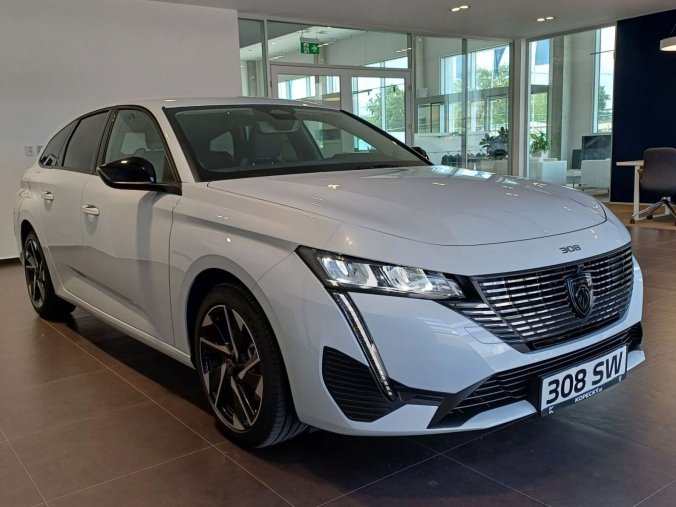 Peugeot 308, Peugeot 308 SW ALLURE Hybrid 145 e-DCS6, barva bílá