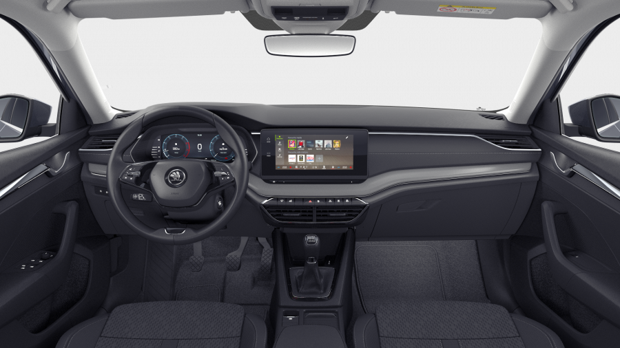 Škoda Octavia, 1,5 TSI 110 kW 6-stup. mech., barva šedá