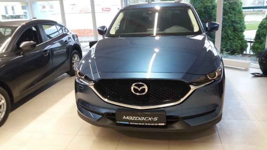 Mazda CX-5, 2.0 Skyactiv-G 165k, barva modrá