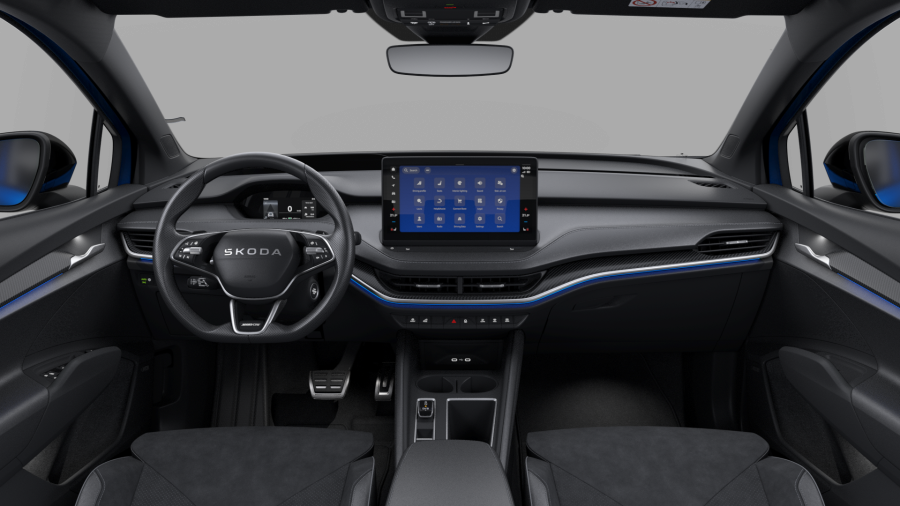 Škoda Elroq, 61 kWh 140 kW 1° převodovka, barva modrá