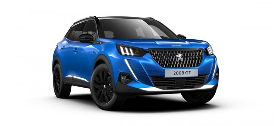 Peugeot 2008, GT LINE 1.2 PureTech 130k EAT8, barva modrá
