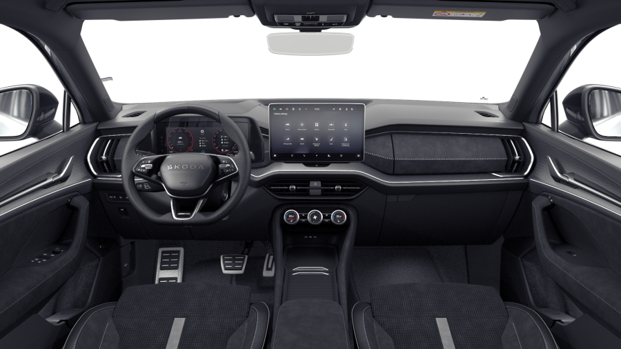 Škoda Kodiaq, 2,0 TDI 142 kW 7-stup. automat. 4x4, barva stříbrná
