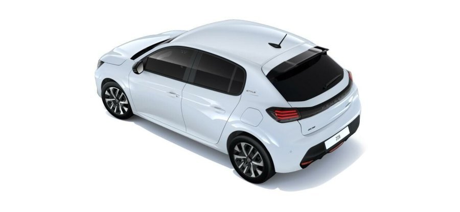 Peugeot 208, Peugeot 208 STYLE 100 kW / 136 k (50kWh), barva bílá
