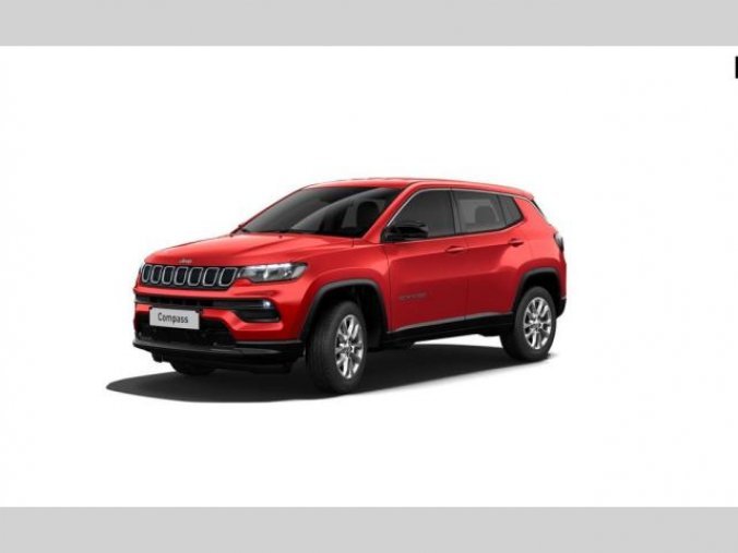 Jeep Compass, 1.3 150 PS Long. 4x2 AUTOMAT, barva červená