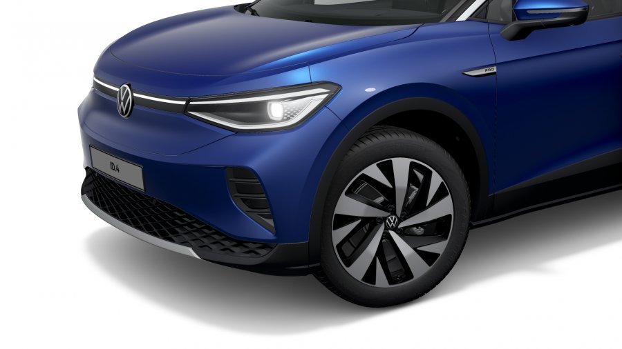Volkswagen ID.4, ID.4 Pro Performance 150 kW, kap. 77 kWh, barva modrá