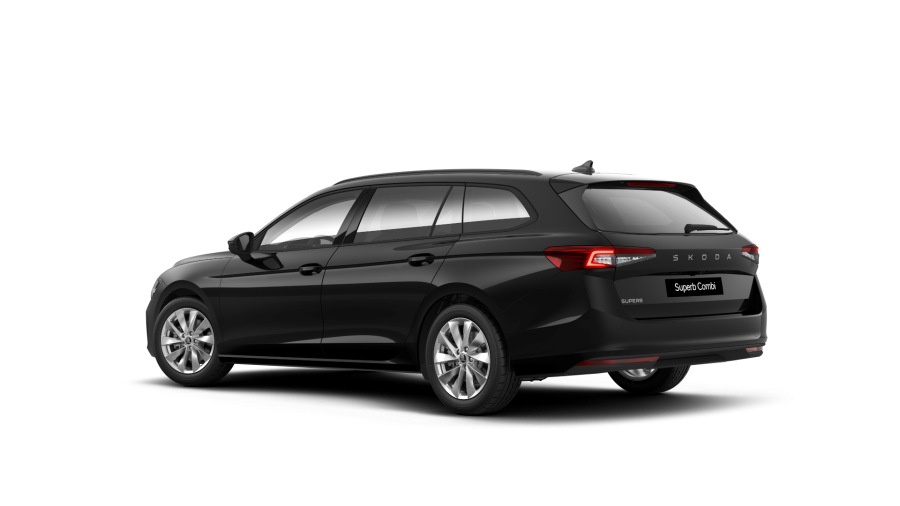 Škoda Superb, 2,0 TDI 110 kW 7° automatická DSG, barva černá