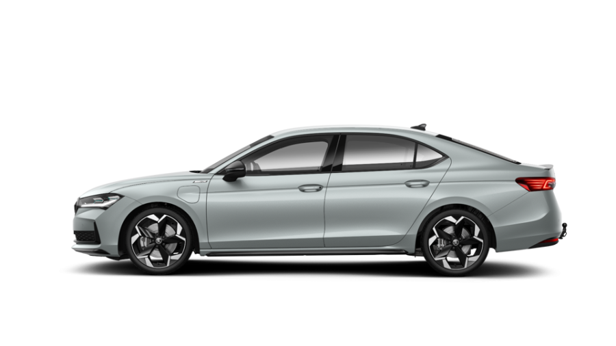 Škoda Superb, 1,5 TSI iV 150 kW 6-stup. automat., barva stříbrná