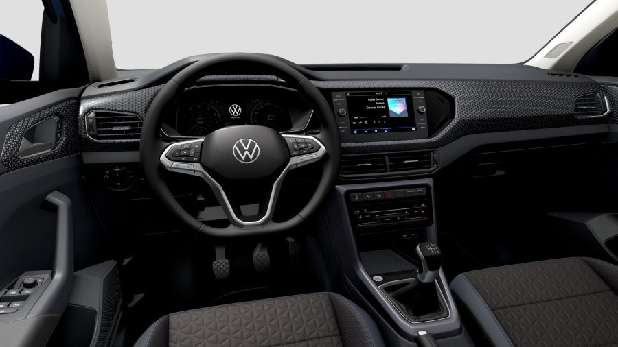 Volkswagen T-Cross, T-Cross Style 1,0 TSI 81 kW 6G, barva modrá