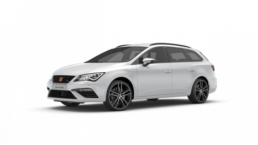 Seat Leon Sportourer, ST Cupra 2.0 TSI 4Drive 300k DSG, barva bílá
