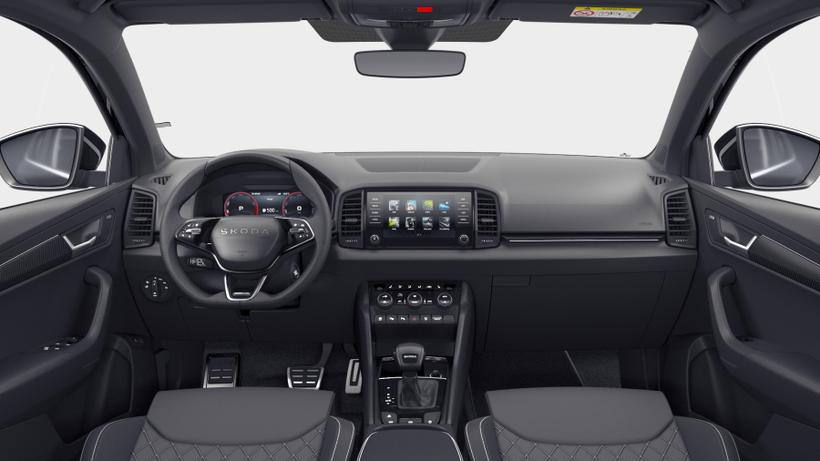 Škoda Karoq, 1,5 TSI 110 kW 7° automatická DSG, barva černá