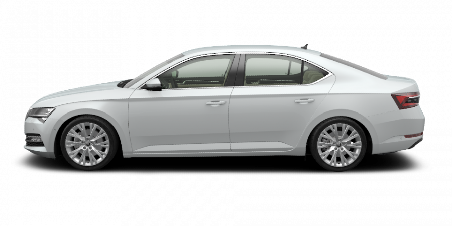 Škoda Superb, 2,0 TDI 147 kW 7-stup. automat. 4x4, barva bílá